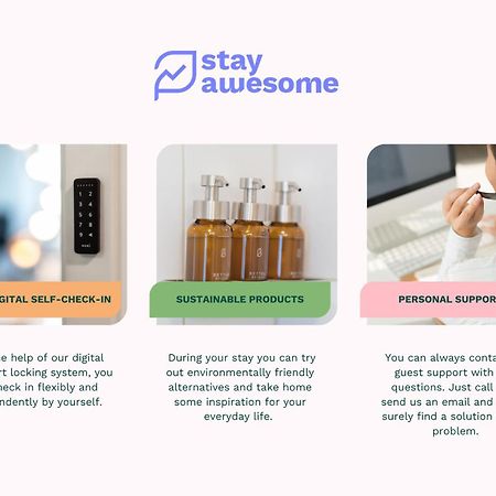 Stay Awesome - Himmelsstürmer Apartments im City-Zentrum Kassel, Netflix Exterior foto